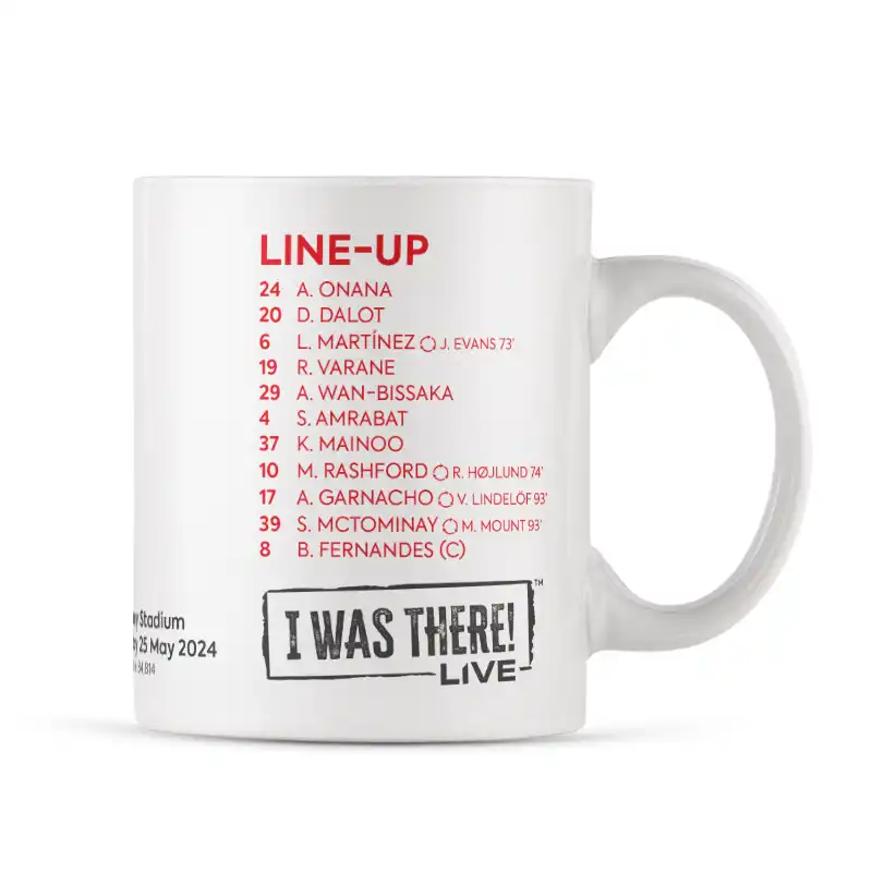 FA Cup Winners 2024 Mug - Image 2