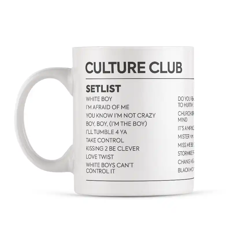 Culture Club Setlist Mug December 2024