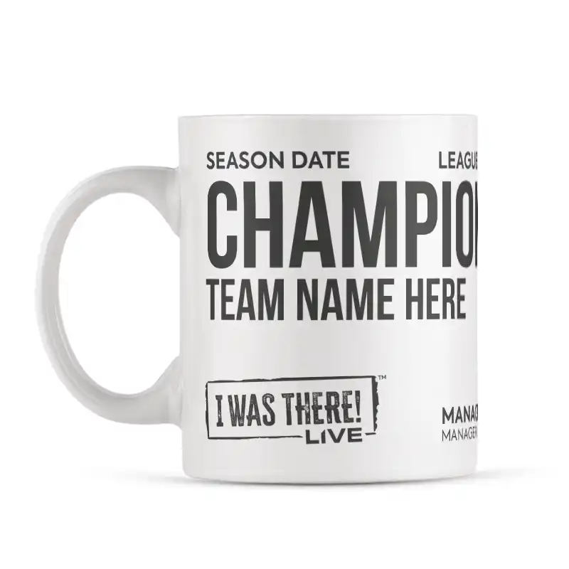 Grassroots Champions Mug - Any Team