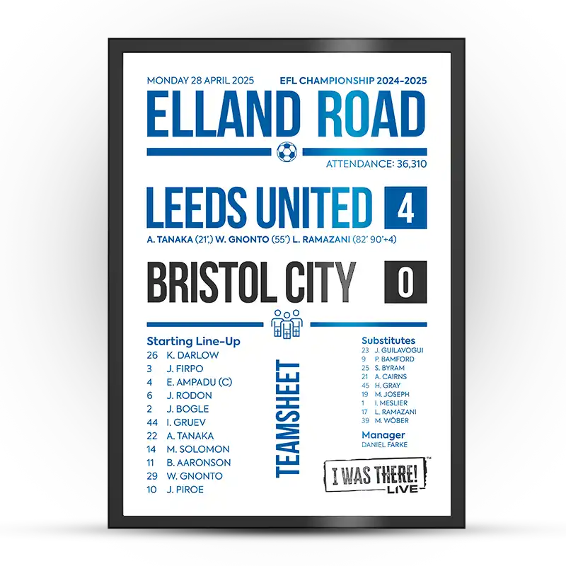 Any Football Match Scoreline Poster - Image 8
