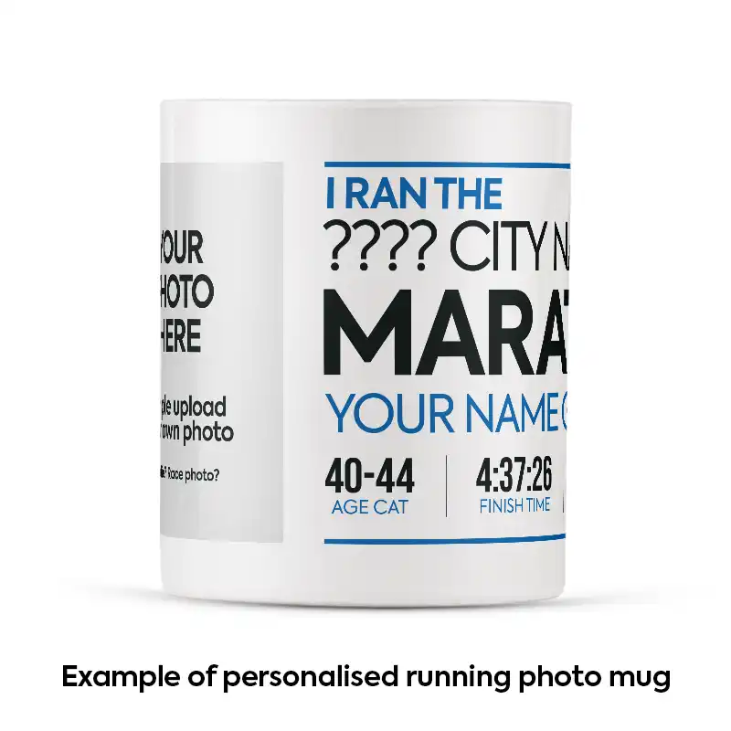 A personalised Marathon Mug with own photo - Image 13
