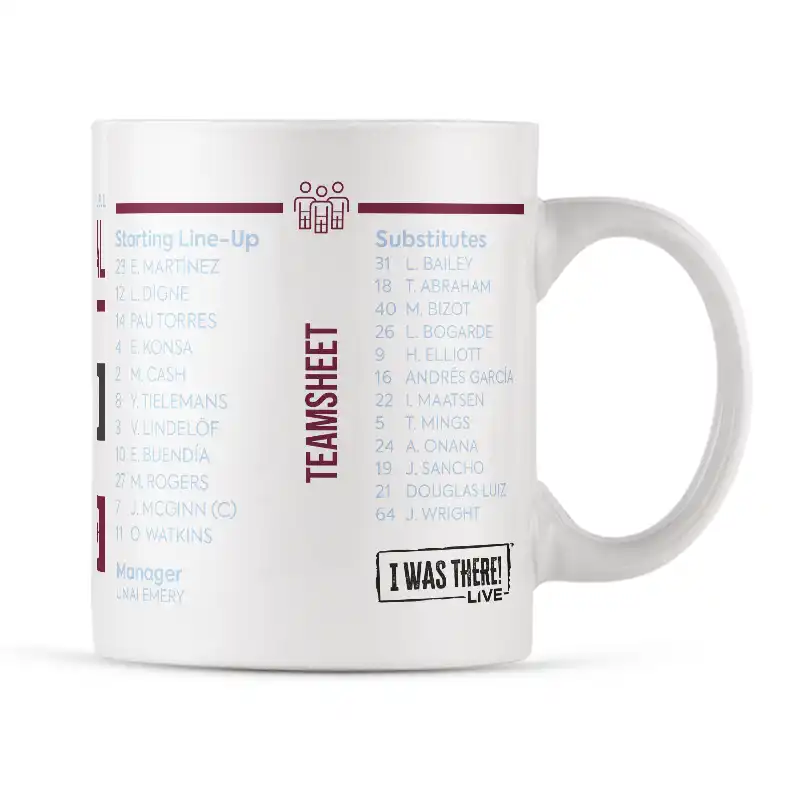 Aston Villa Europa League Final Winners Mug - Image 3