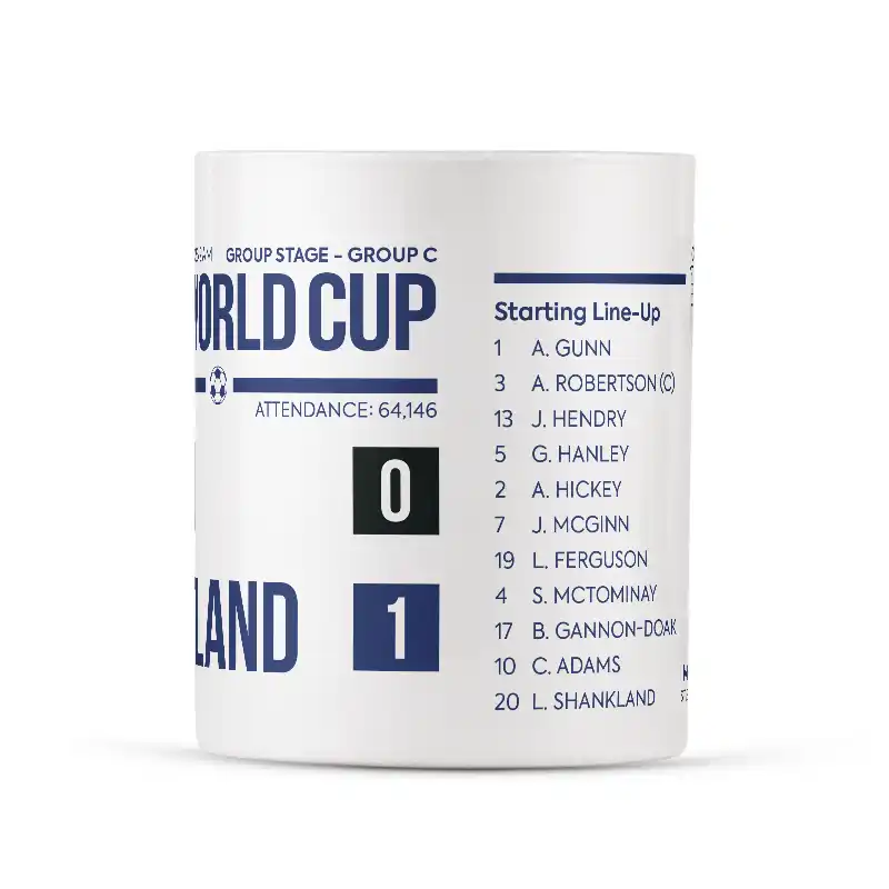 Scotland V Haiti 14th June 2026 World Cup Scoreline Mug - Image 3